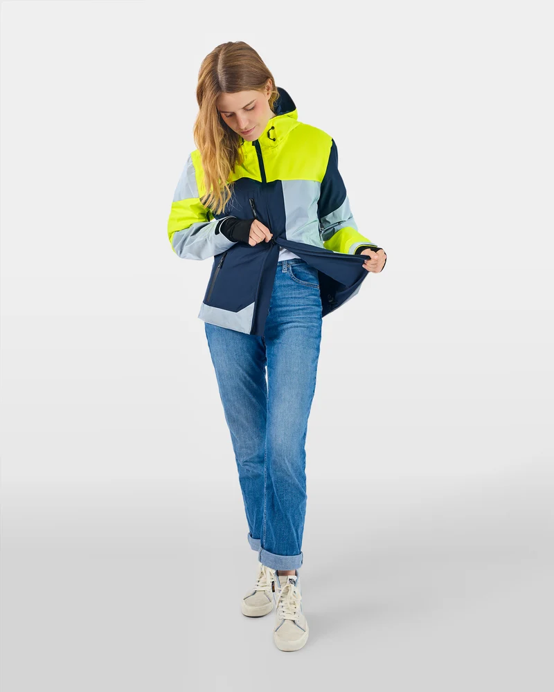 Veste réfléchissante & réversible REPOP