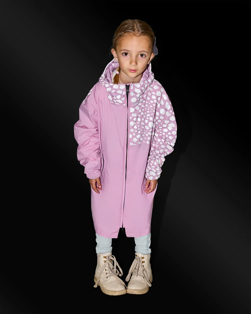 Poncho de pluie zippé Francigena enfant