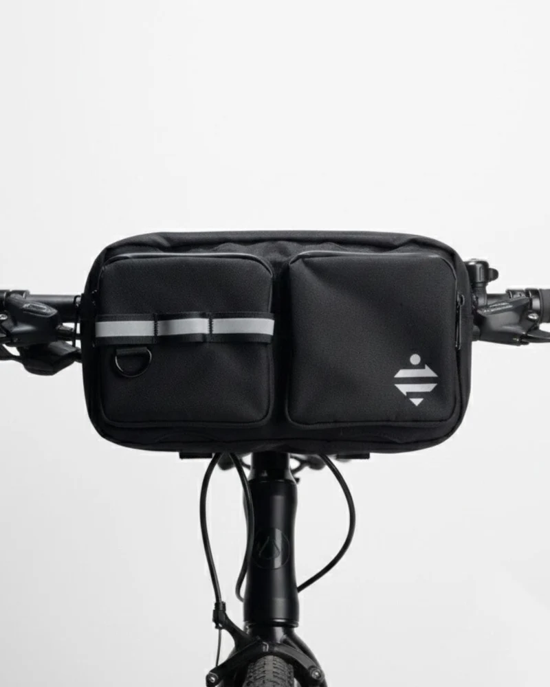 Sac banane | Sacoche vélo réfléchissante - large