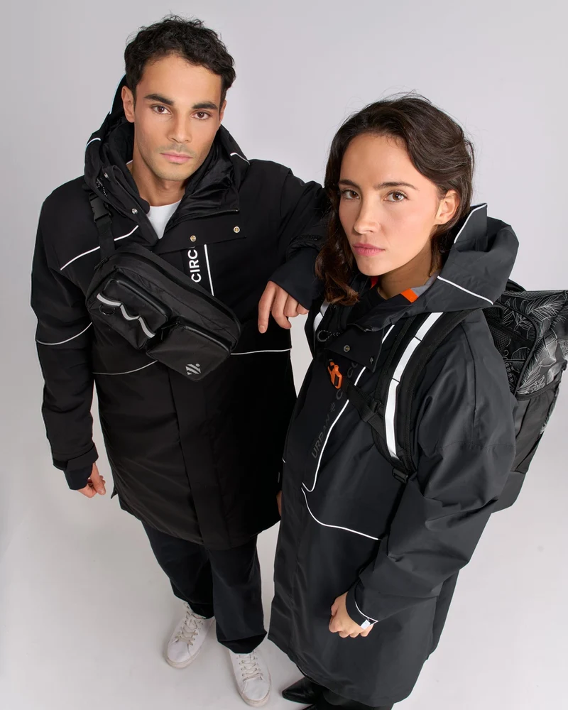 Sac banane | Sacoche vélo réfléchissante - large