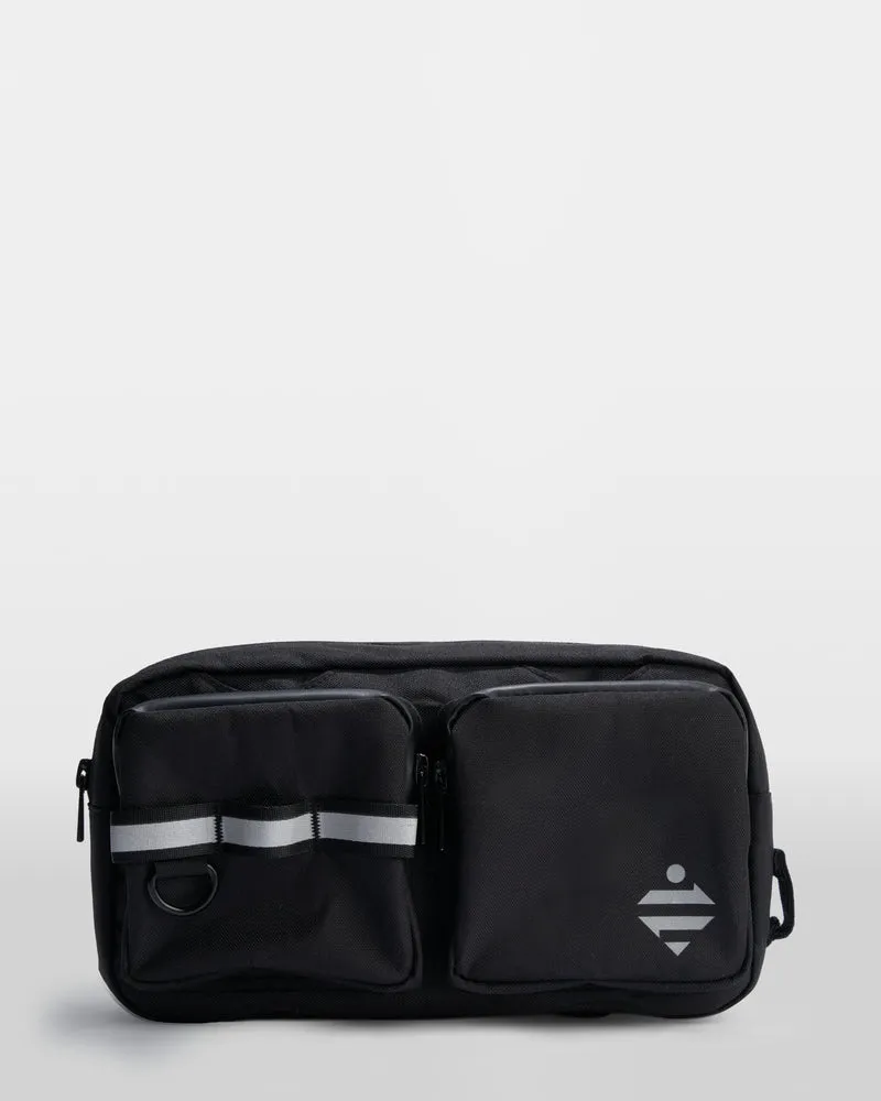 Sac banane | Sacoche vélo réfléchissante - large