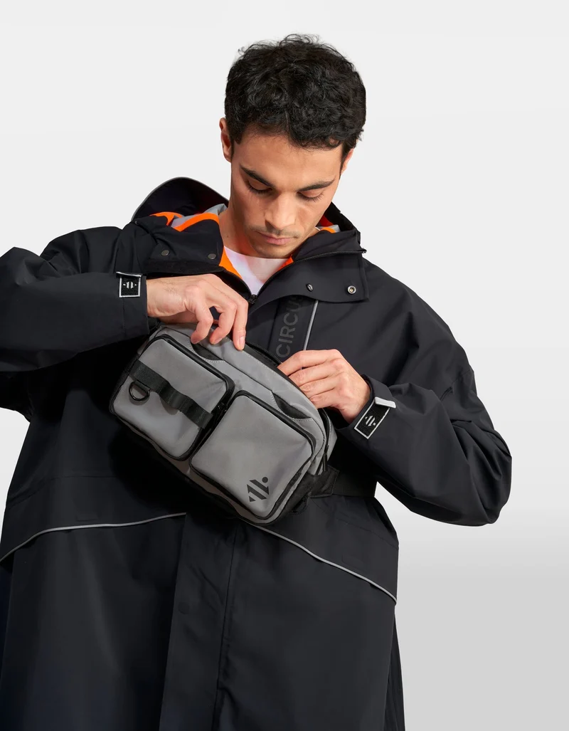 Sac banane | Sacoche vélo réfléchissante - large