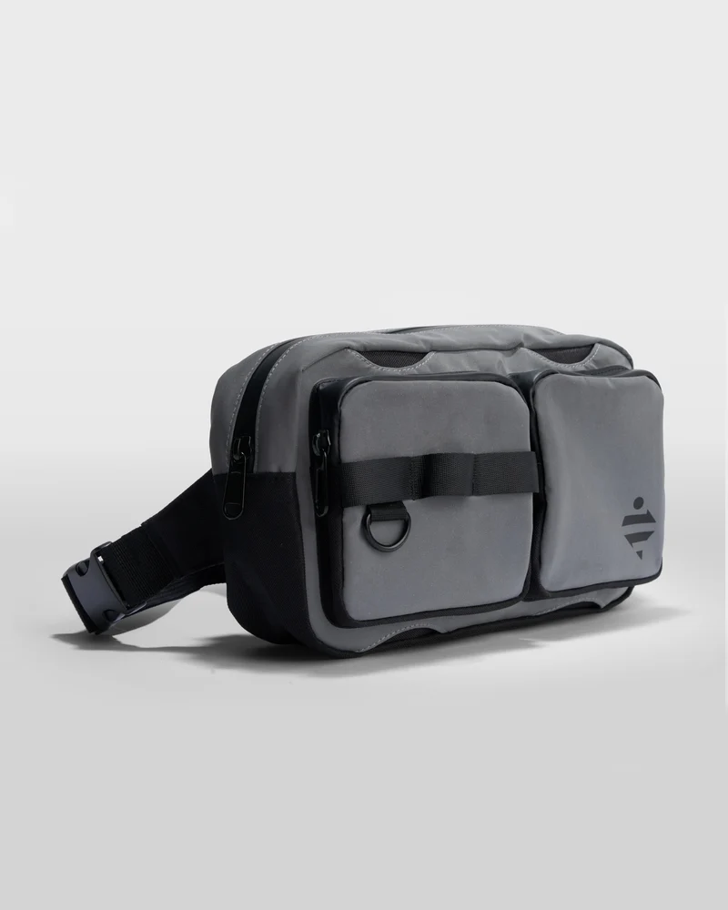 Sac banane | Sacoche vélo réfléchissante - large