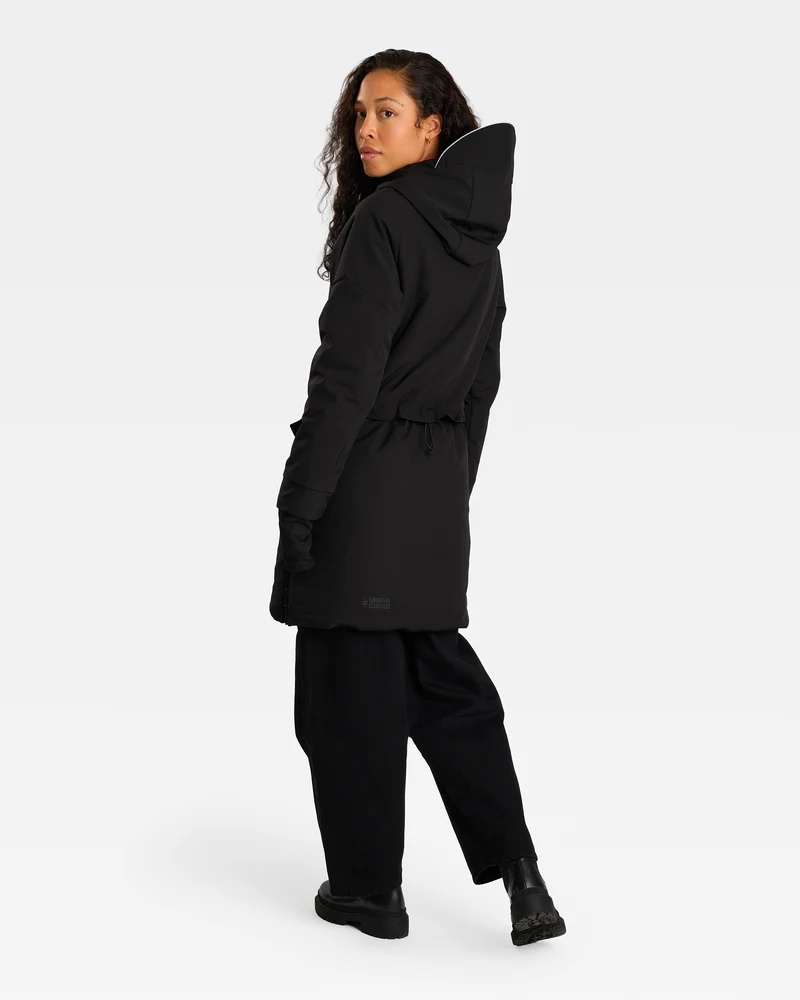 Parka réfléchissante & réversible d'hiver Fluvia