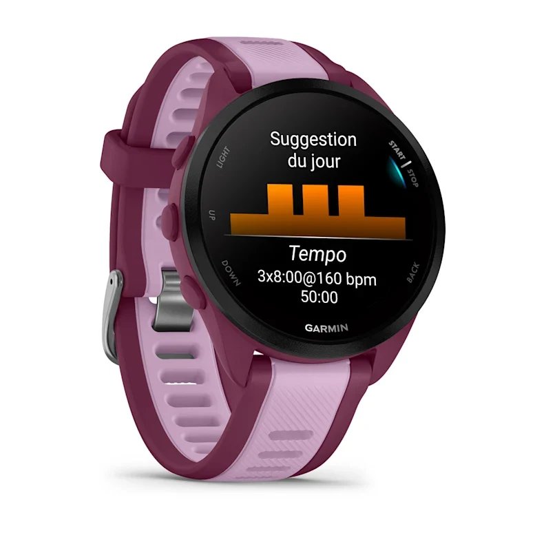 Forerunner® 165 Music Prune/Lilas