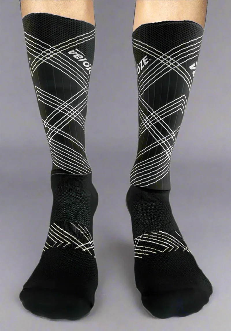 Chaussettes veloToze Aero extra hautes