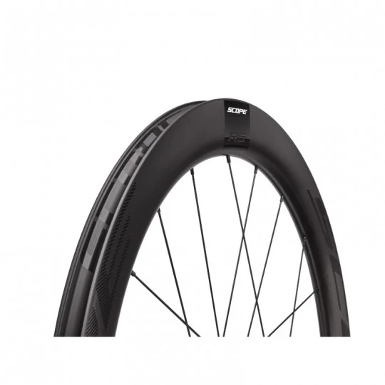 Scope paire de roues race 5 disques Tubeless (57mm)
