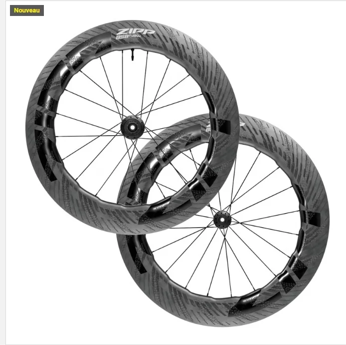 NEW Paire de roues ZIPP 858 NSW ZR1SL 12V XDR OU HG 12V 2025