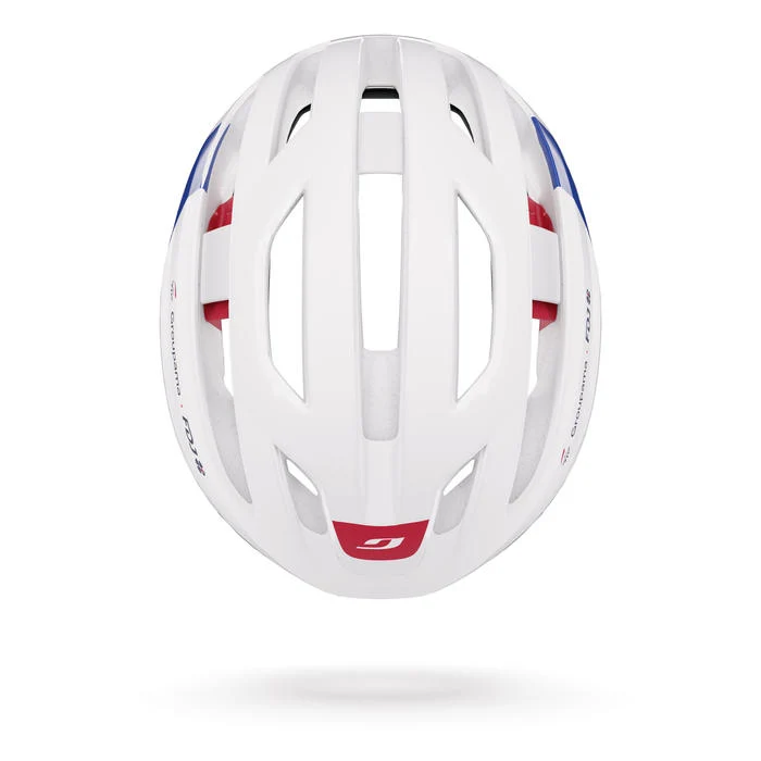Casque vélo route Julbo Finisher EVO Blanc Groupama FDJ Mips 2025