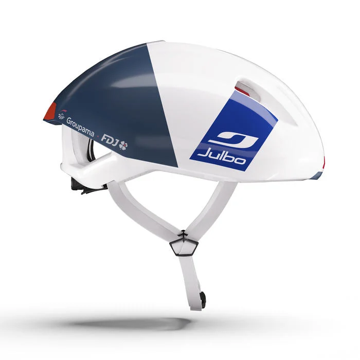 Casque vélo route Julbo Finisher EVO Blanc Groupama FDJ Mips 2025