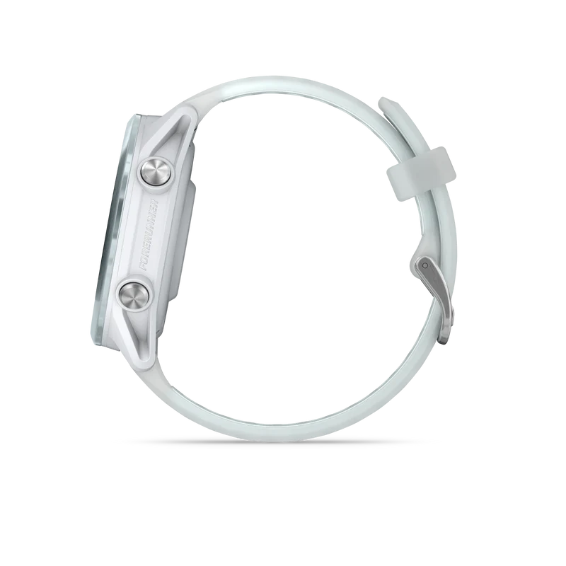 NEW Forerunner 570 - 42mm Aluminium bleu ciel avec bracelet blanc translucide/bleu ciel