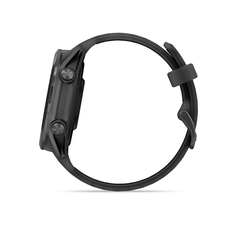 NEW Forerunner 570 - 42mm Aluminium Slate avec bracelet noir translucide/noir