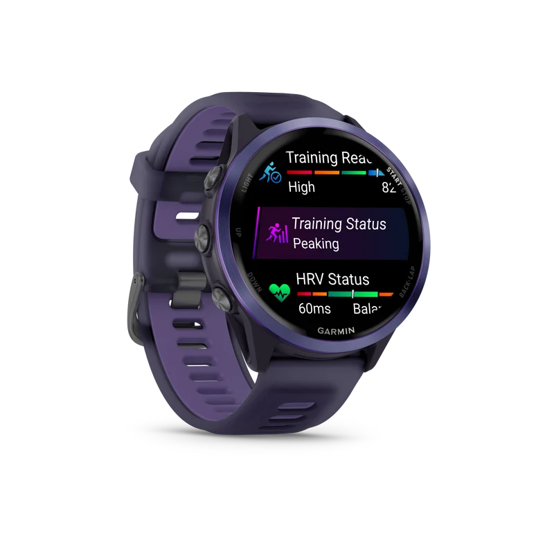 NEW Forerunner 570 - 47mm Aluminium indigo avec bracelet violet translucide/Indigo