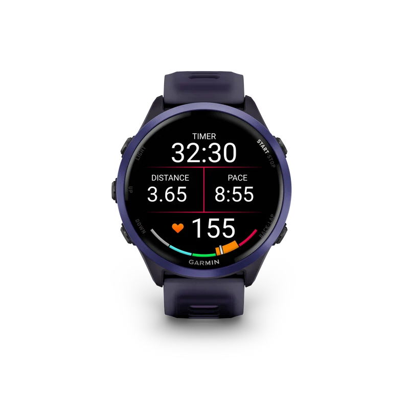 NEW Forerunner 570 - 47mm Aluminium indigo avec bracelet violet translucide/Indigo