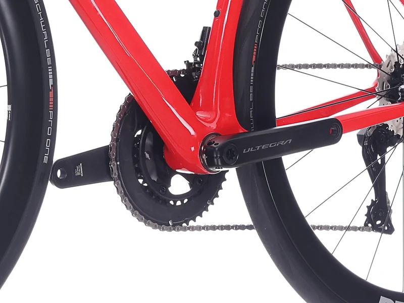 VÉLO DE ROUTE SUPERIOR RR 9.8 CARBON Gloss Red / White 2025