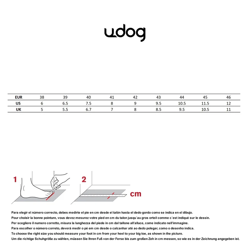 CHAUSSURES UDOG CENTO BLANC