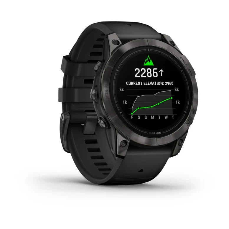 Montre Garmin Epix Pro Gen 2 Sapphire Titane 47mm Noir Carbon Gris