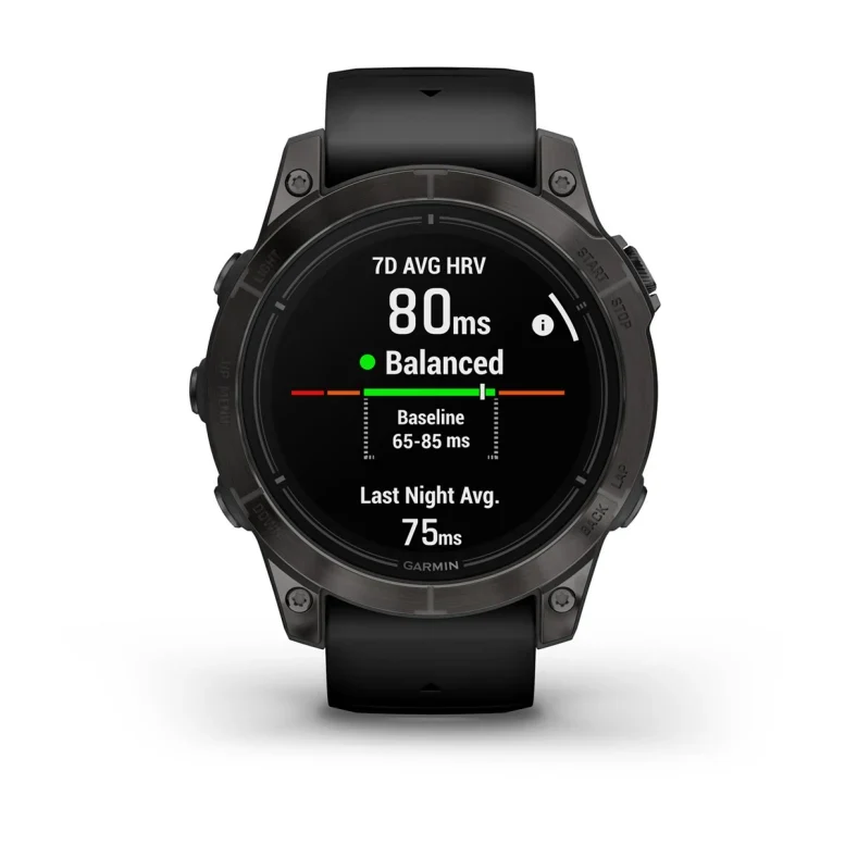 Montre Garmin Epix Pro Gen 2 Sapphire Titane 47mm Noir Carbon Gris