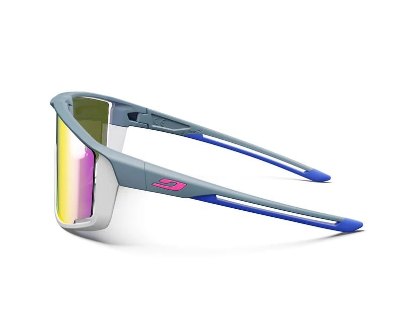 Lunettes vélo Julbo Fury Gris Foncé / Gris Clair / Bleu - Spectron 3 2025