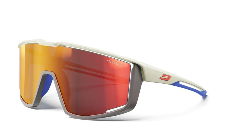 Lunettes vélo Julbo Fury Marron Clair / Marron / Bleu - Spectron 3 2025