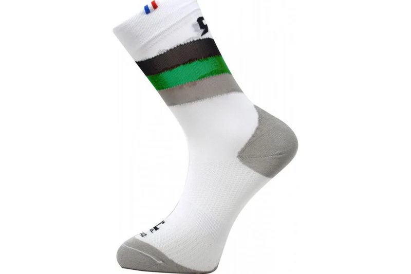 Chaussettes Rafalsocks Stripes - White Black Green