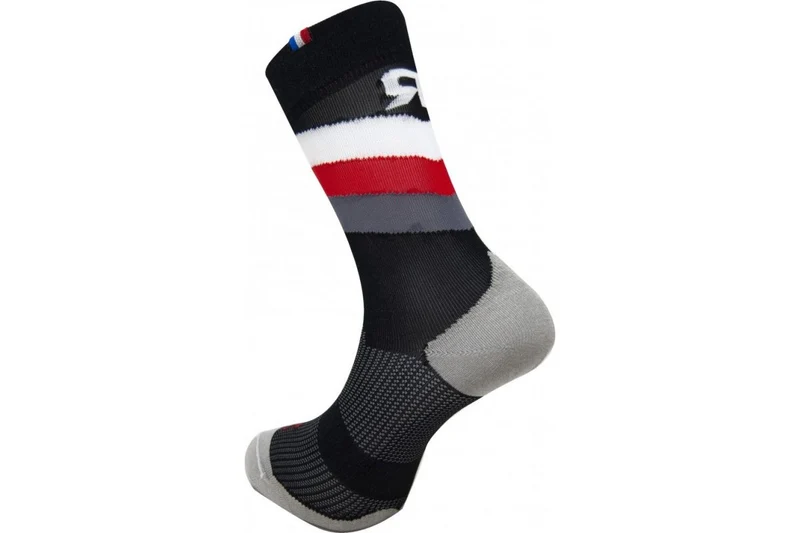 Chaussettes Rafalsocks Stripes - Black White Red