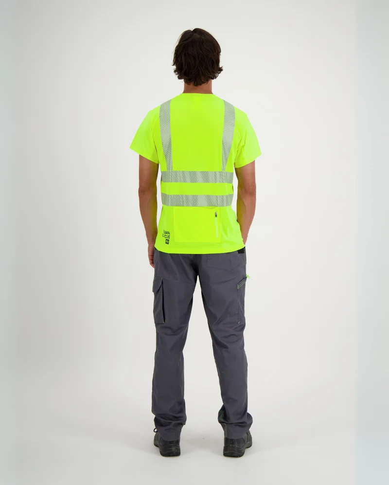 T-shirt ultra respirant haute visibilité EN ISO 20471