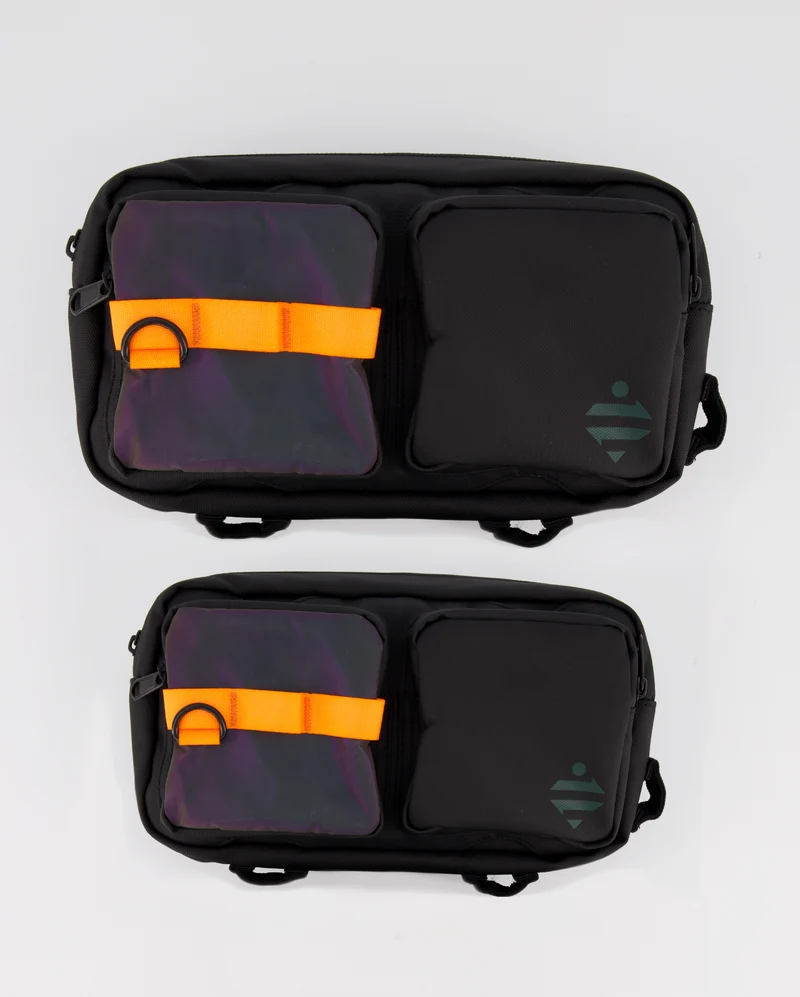 Sac banane | Sacoche vélo réfléchissante - large