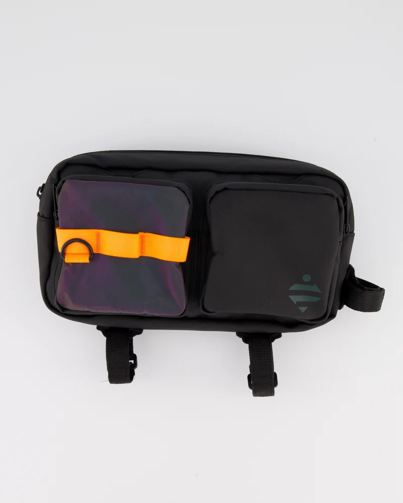 Sac banane | Sacoche vélo réfléchissante - large