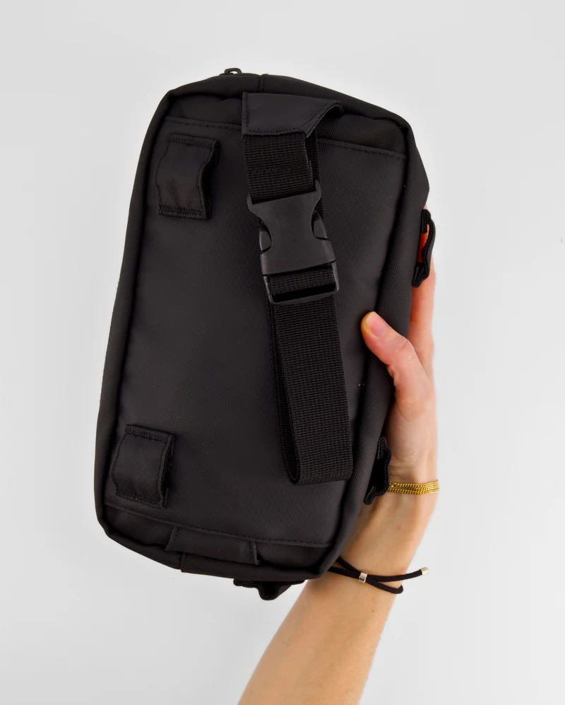 Sac banane | Sacoche vélo réfléchissante - large