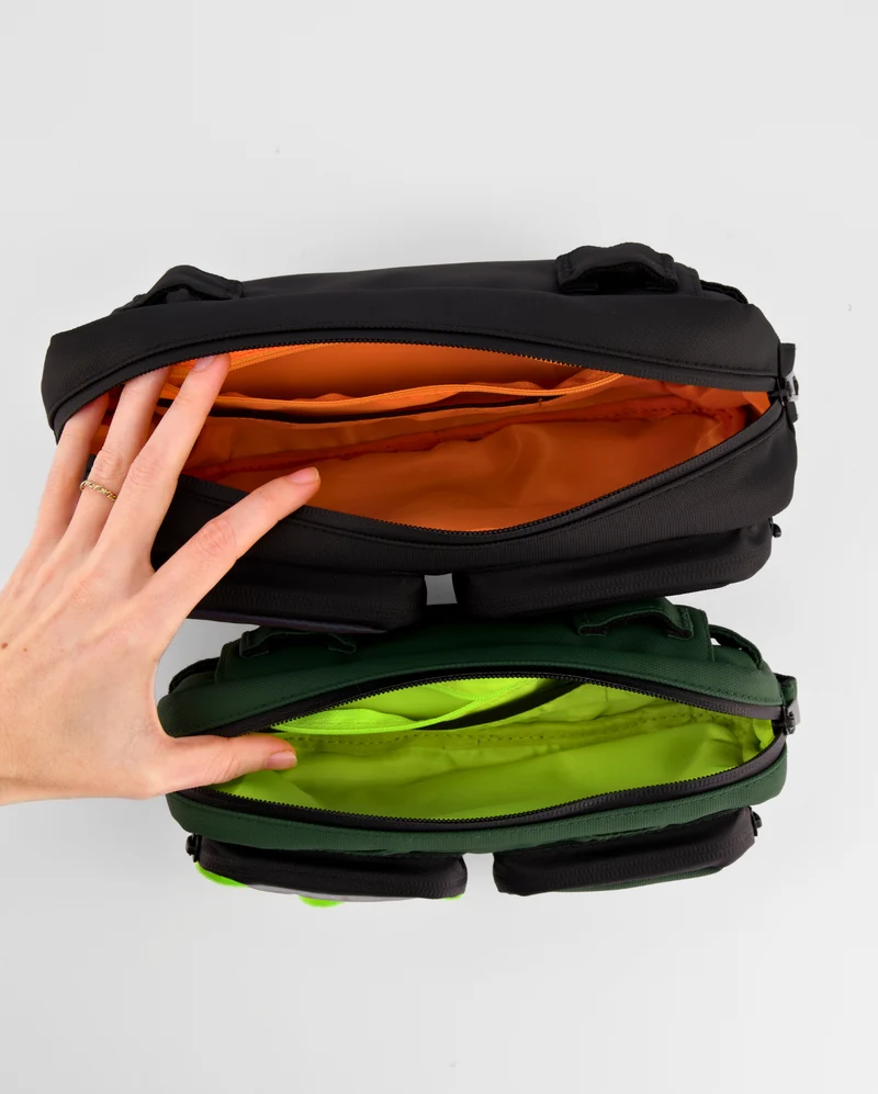 Sac banane | Sacoche vélo réfléchissante - large