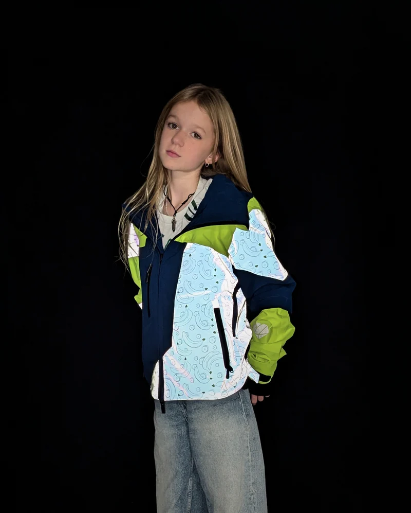 Veste réversible REPOP motif enfant