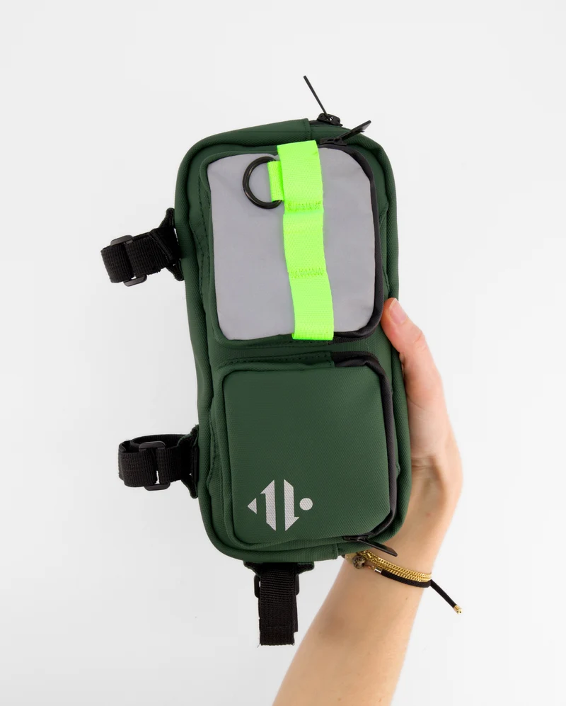 Sac banane | Sacoche vélo réfléchissante - medium