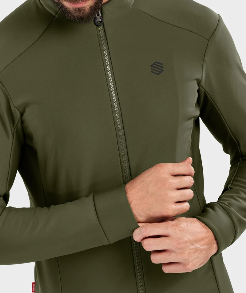 Veste vélo softshell homme J1 Khangai