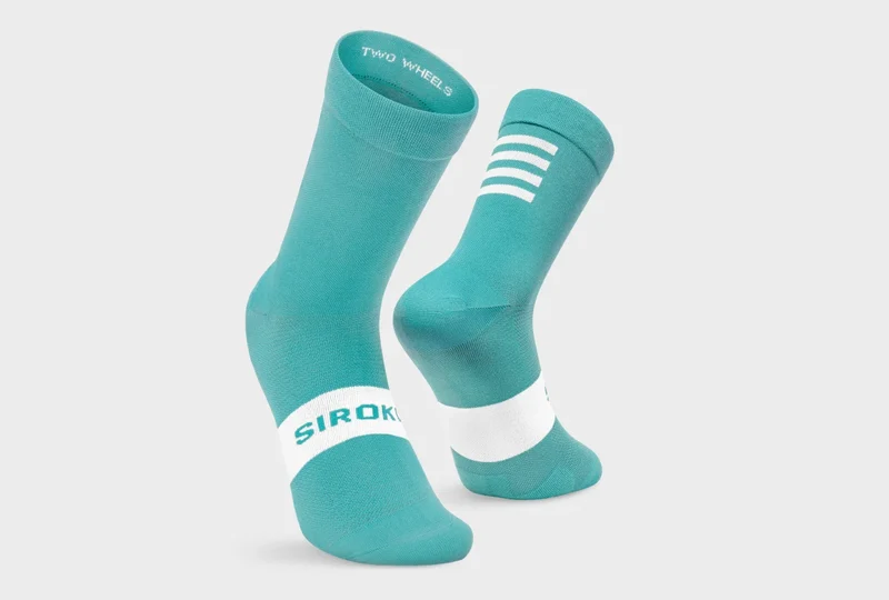 Chaussettes Siroko S1 Cyan Trollstigen