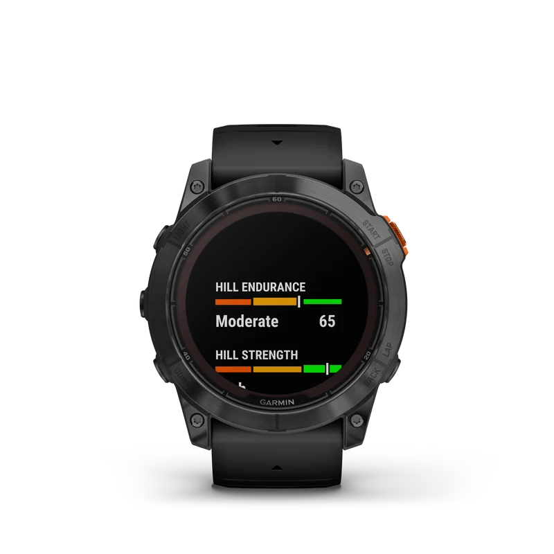 fēnix® 7X Pro – Solar Edition Gray avec bracelet noir