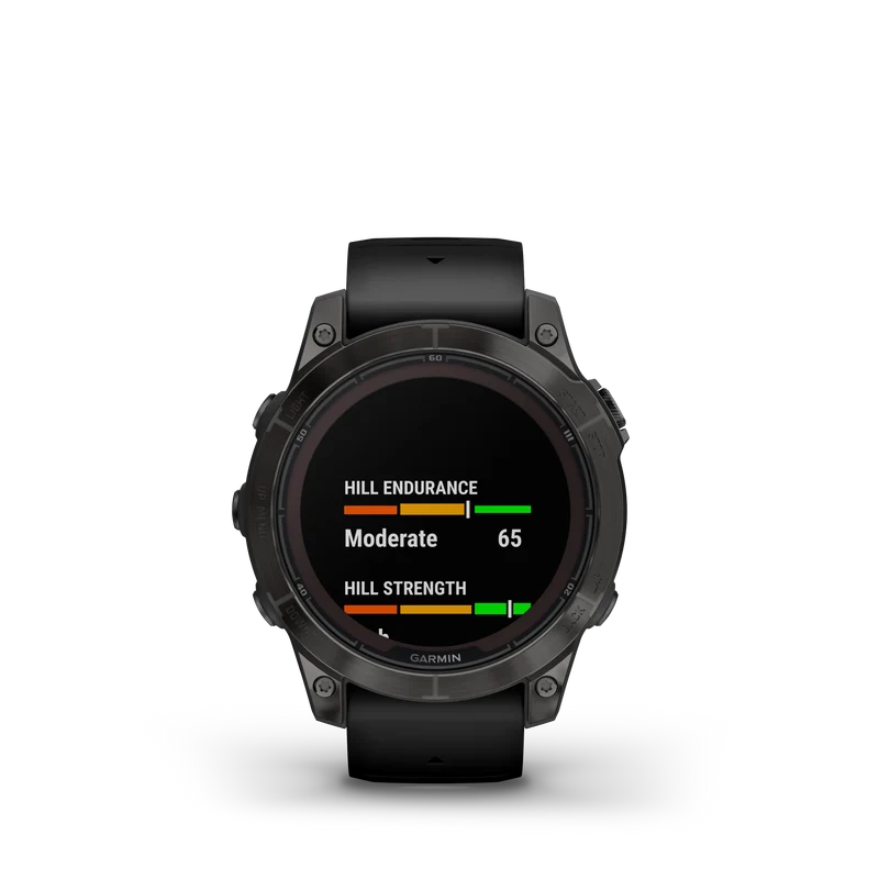 fēnix® 7 Pro Sapphire Solar Edition Titane avec revêtement en Carbon Gray DLC et bracelet noir