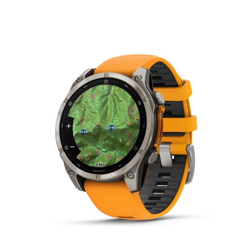 FENIX 8 AMOLED 47MM SAPPHIRE TITANIUM ORANGE