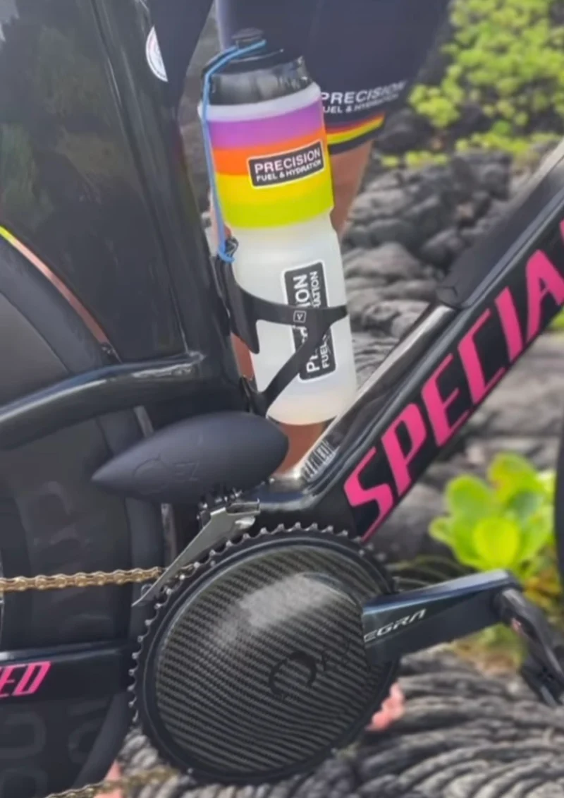 Le protège-dérailleur avant EZ Gains® Aero permet d'économiser 5.8 watts
