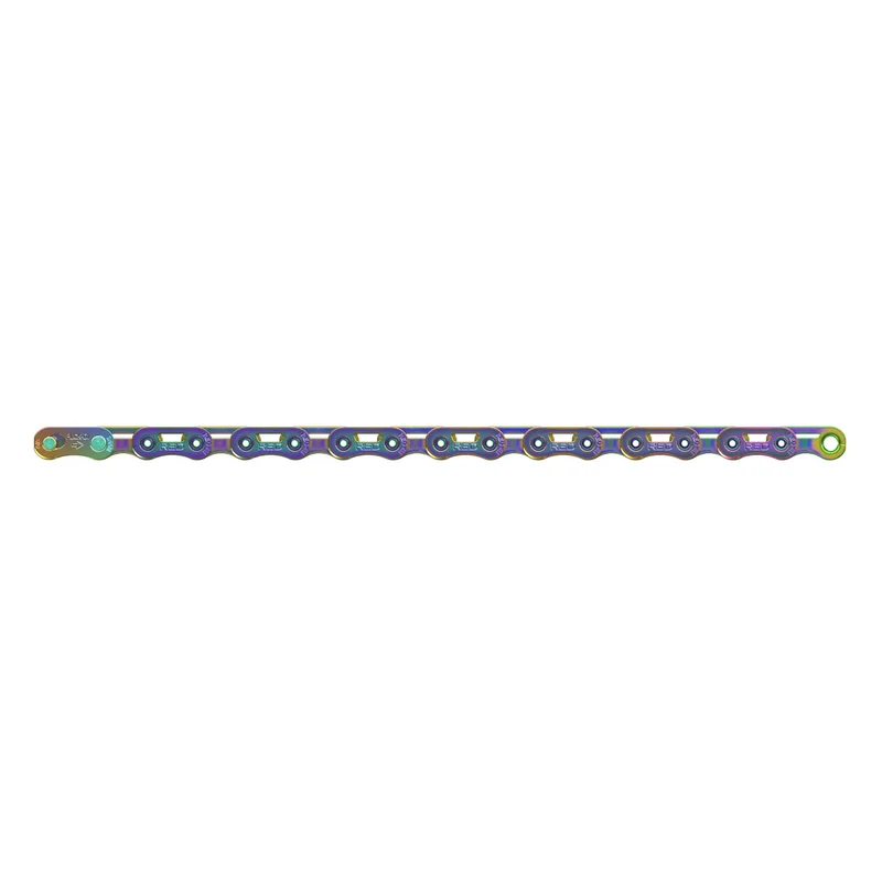 SRAM CHAINE 12V SRAM RED AXS E1 FLATTOP RAINBOW 126 MAILLONS