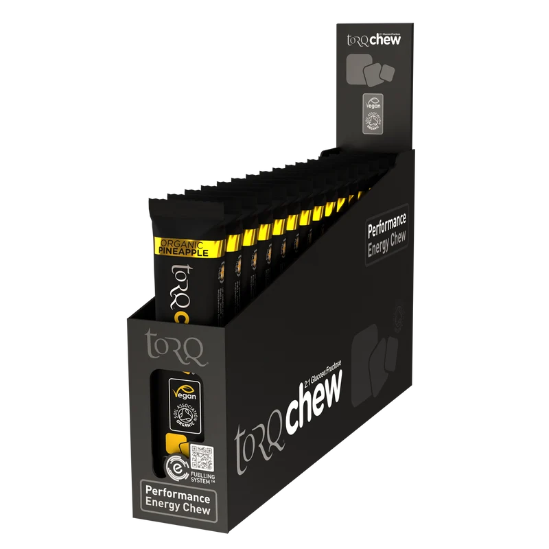 TORQ BARRE ENERGY CHEW ANANAS (PACK DE 15 BARRES)