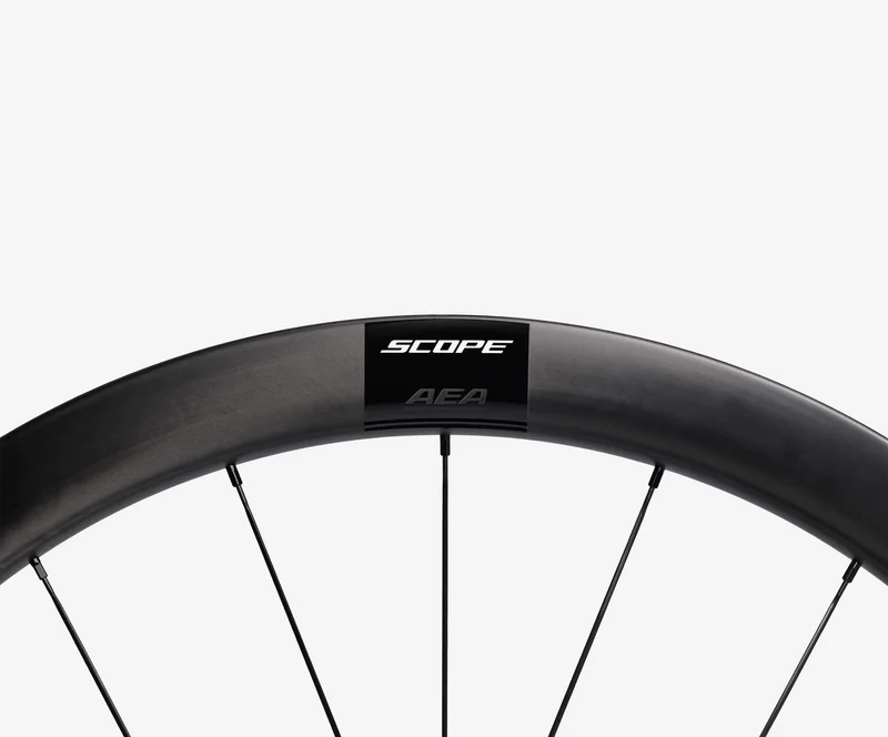 Paire de Roues SCOPE NOIR RACE 45 DISC à Pneus (Center Lock)