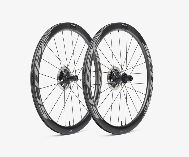 Paire de Roues SCOPE BLANC RACE 45 DISC (Center Lock)
