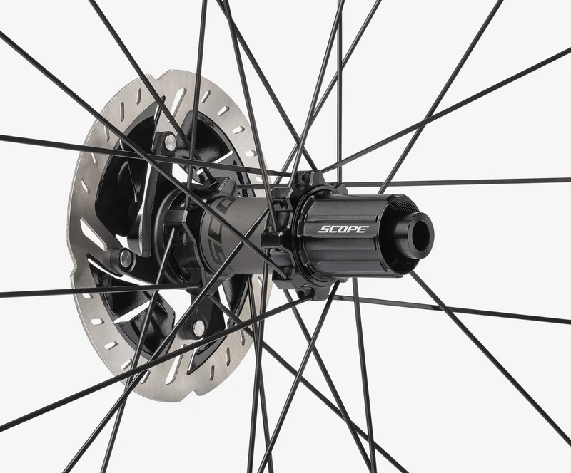 Paire de Roues SCOPE SPORT 30 DISC à Pneus (Center Lock)