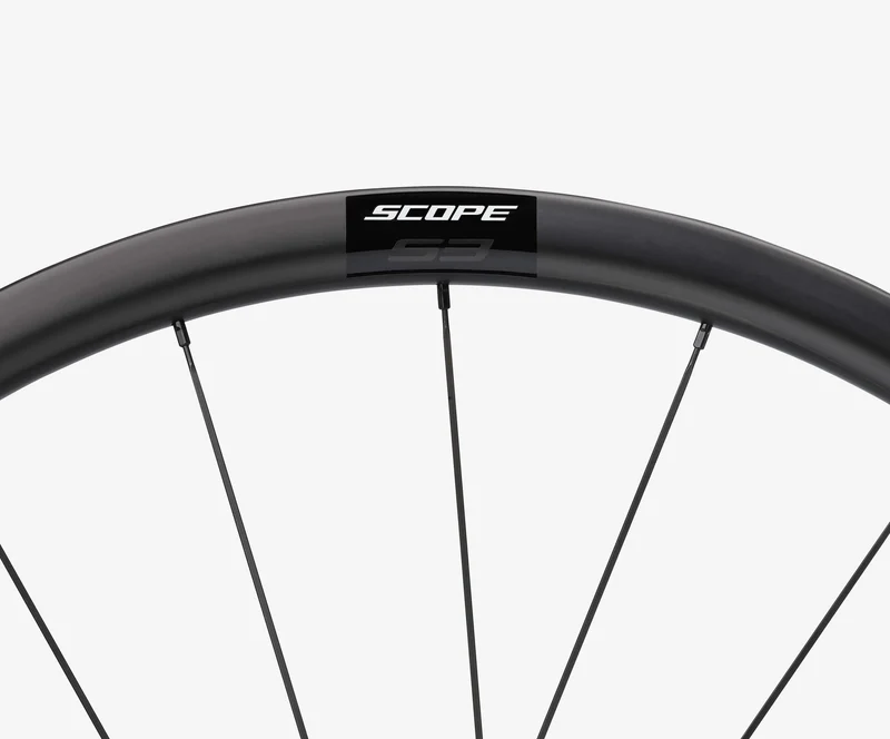 Paire de Roues SCOPE SPORT 30 DISC à Pneus (Center Lock)