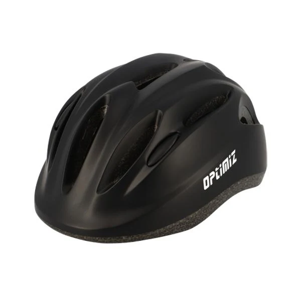 CASQUE ENFANT OPTIMIZ O102 NOIR MAT AVEC REGLAGE OCCIPITAL 52 / 56 (LED INTEGRE)