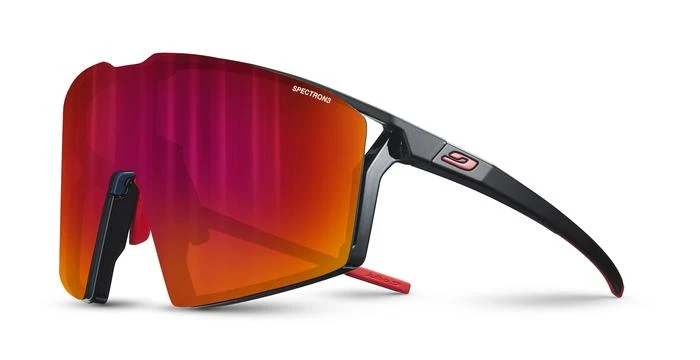 Lunette EDGE JULBO Noir/Rouge - Verres SPECTRON 3