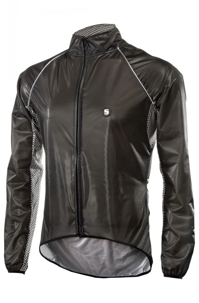 VESTE IMPERMEABLE SIXS WARD, GRAY/BLACK