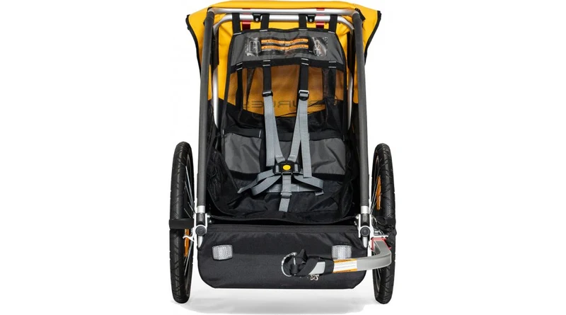 REMORQUE ENFANTS BURLEY BEE MONOPLACE JAUNE