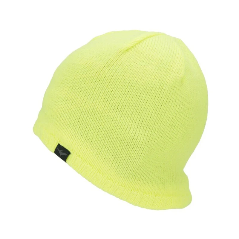 BONNET SEALSKINZ IMPÉRMEABLE JAUNE